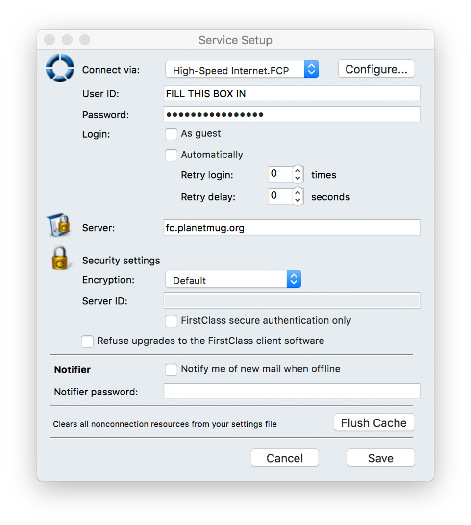 firstclass server download firstclass server download